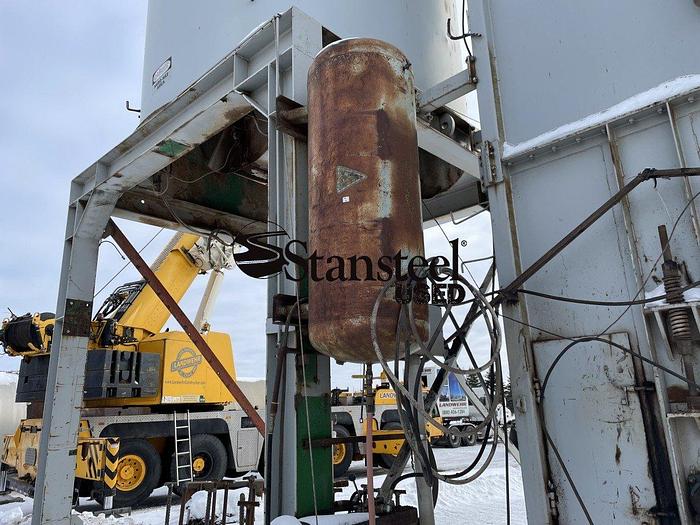 Used Bituma® 70 Ton Portable Weigh Batching Silo with Bucket Elevator