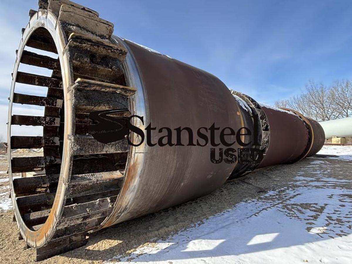 Used Cedarapids E-500 Stationary Counterflow Drum w/ Burner