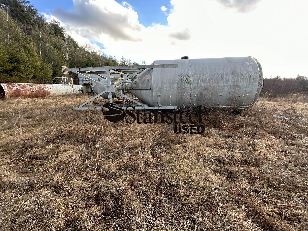 Used Stationary nominal 225 BBL capacity Dust Silo