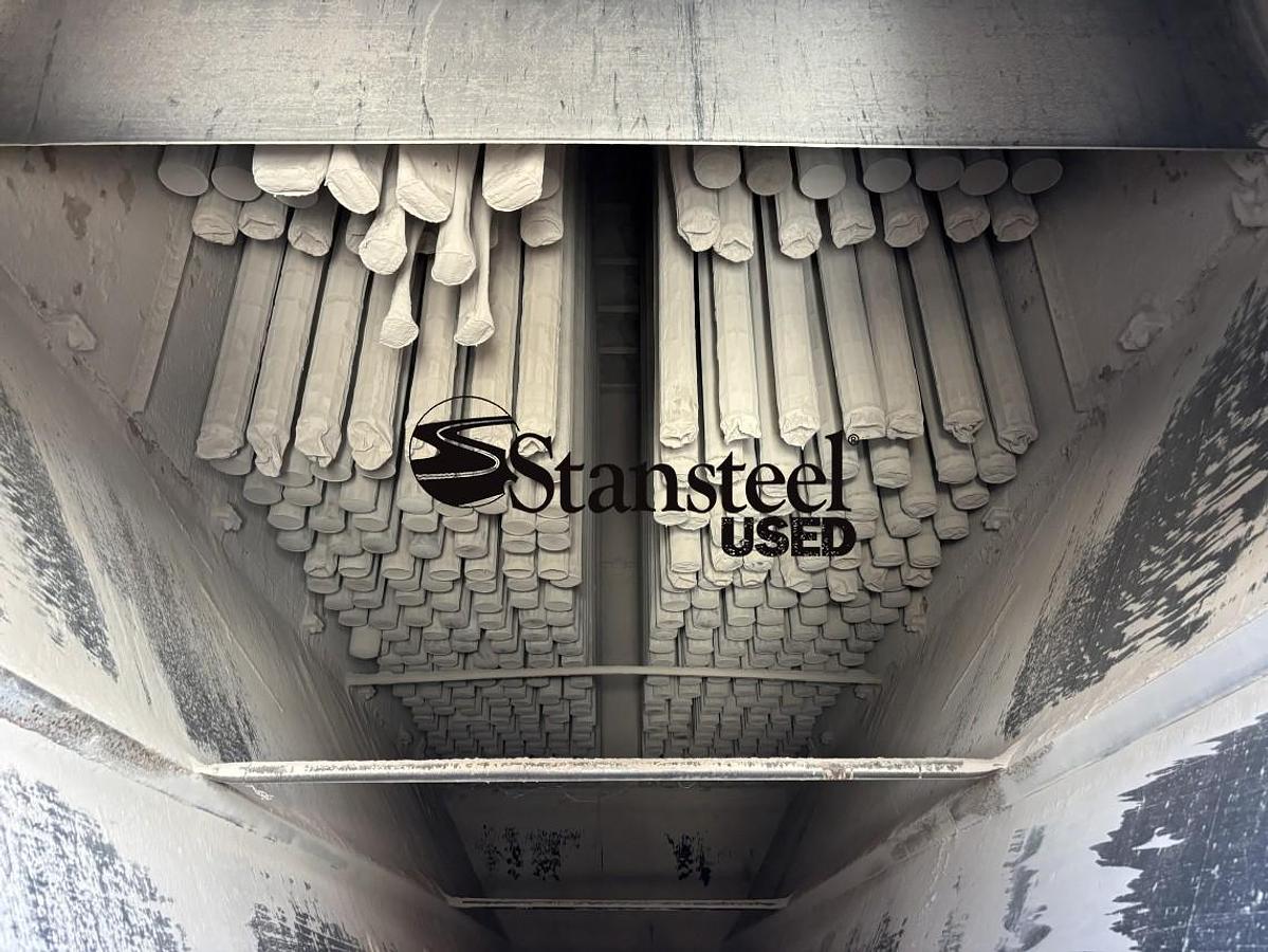 Used Gencor Stationary 40,000 AFCM Pulsejet Baghouse