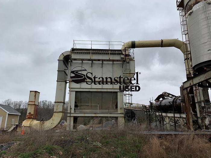 Used H & B® 45,000 ACFM Stationary Pulsejet Baghouse