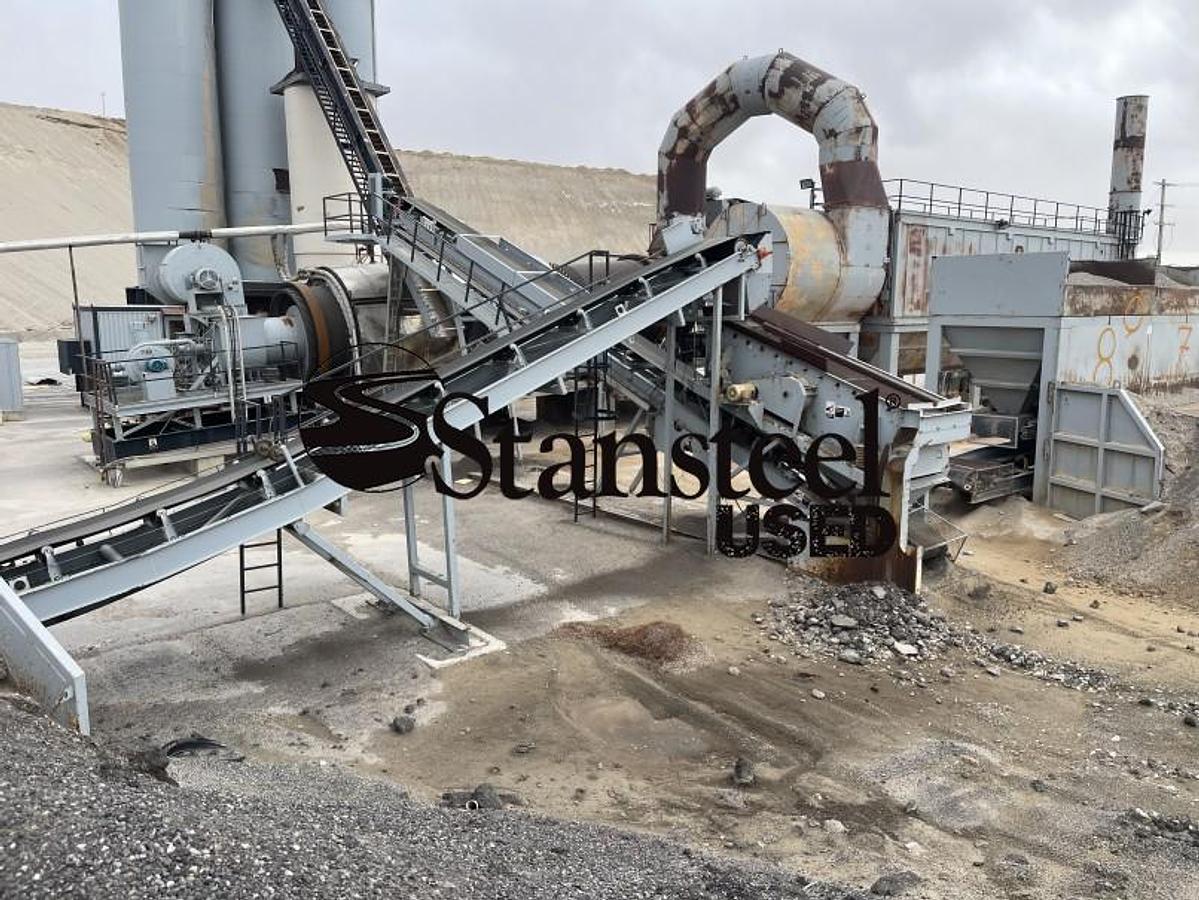 Used Astec Dual Bin 9' x 15' Stationary Recycle System