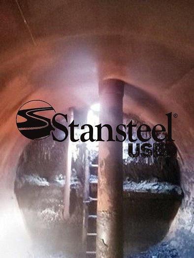 Used Heatec Stationary 20,000 Gallon Liquid Asphalt Storage Tank