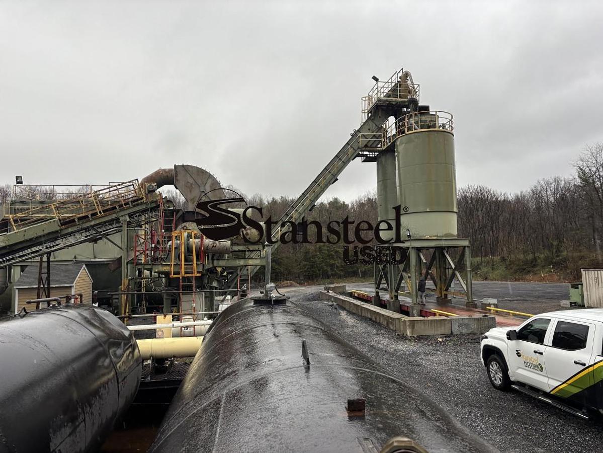 Used CMI Stationary Parallel Flow Drum Plant