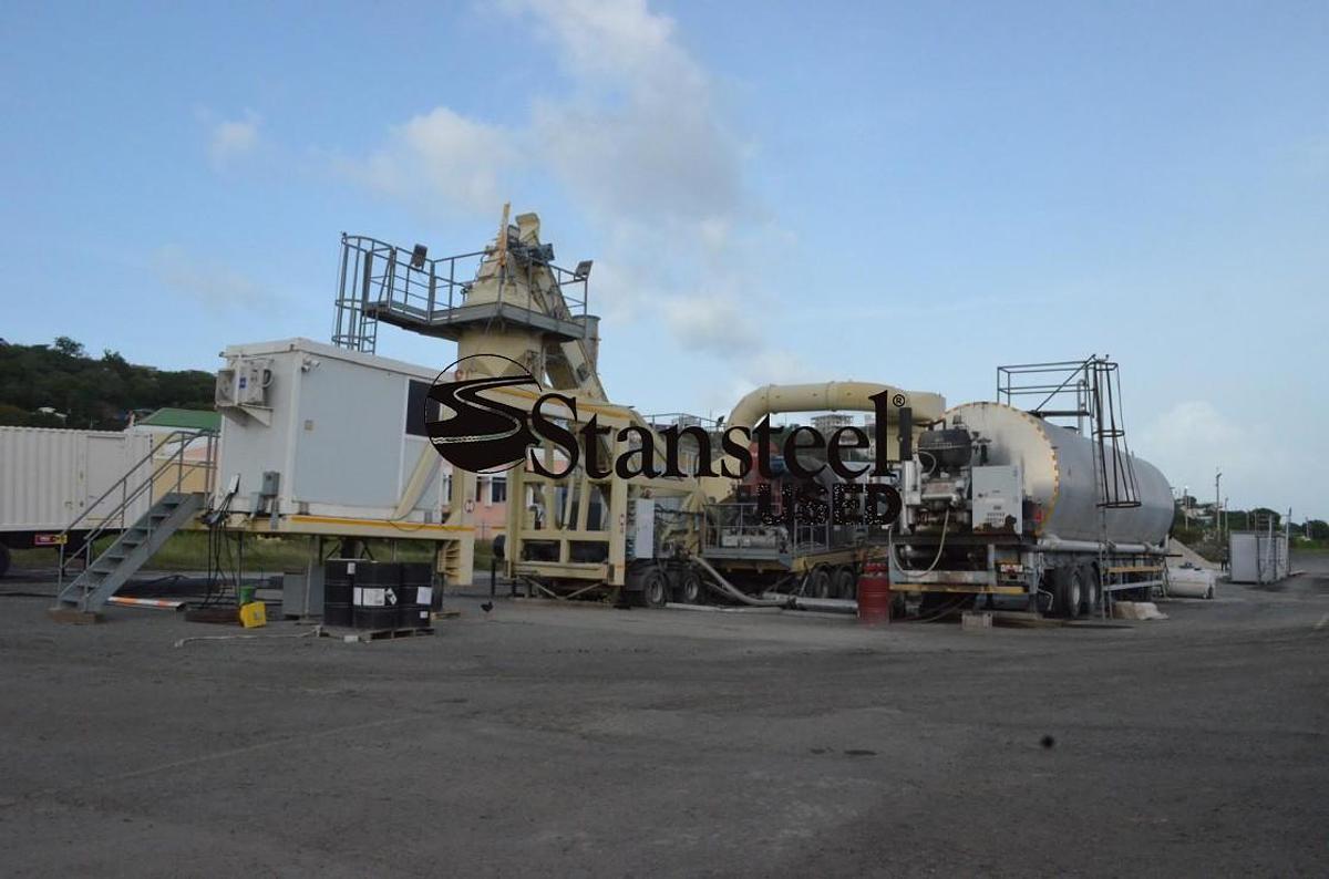 Used Intrame Portable 140TPH Counterflow Drum Plant