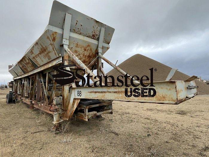 Used Kolberg Four (4) Bin Portable Cold Feed System