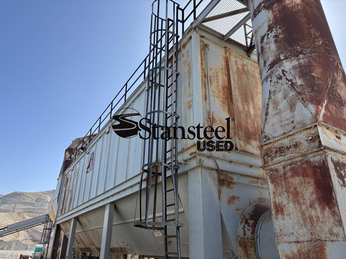 Used Astec 87,000 ACFM Stationary Pulsejet Baghouse