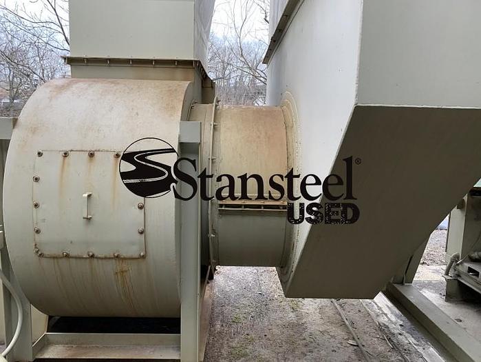 Used Stansteel 70,000 ACFM Stationary Pulsejet Baghouse