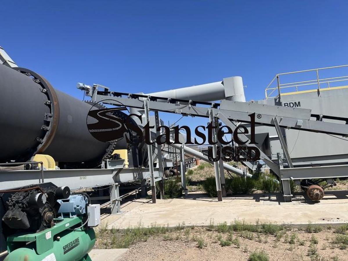 Used BDM 200TPH Portable Parallel Flow Drum Plant