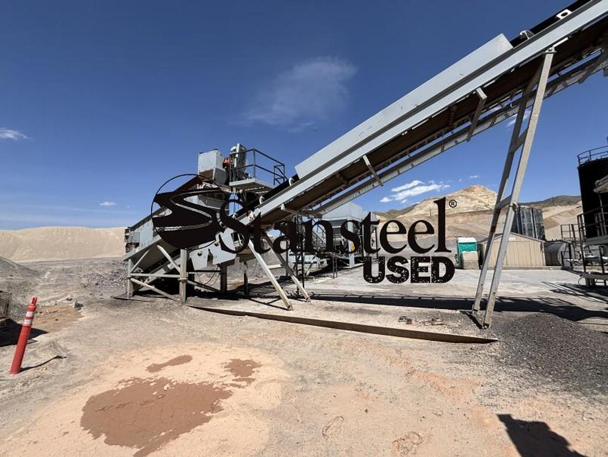 Used Astec Dual Bin 9' x 15' Stationary Recycle System