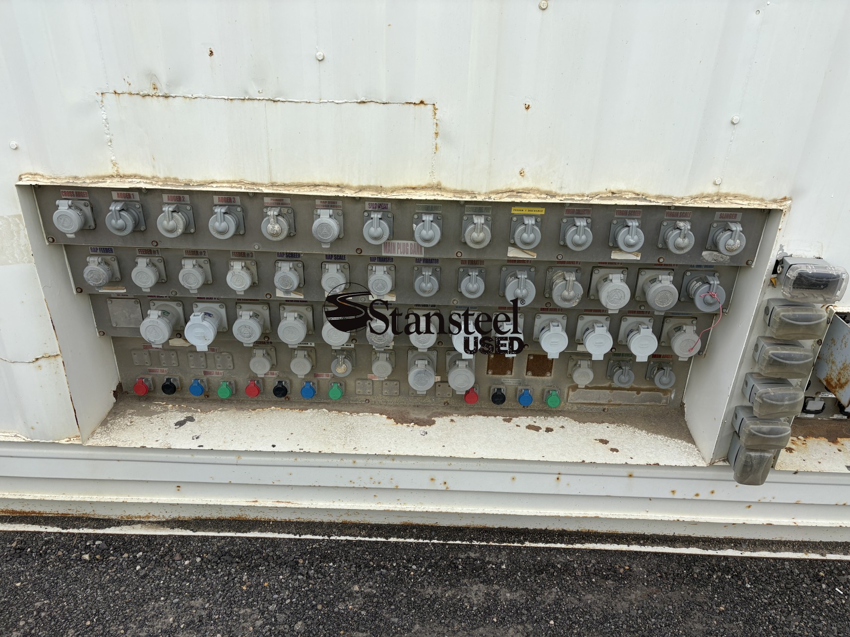 Used Complete 400 TPH Portable Counterflow Drum Plant