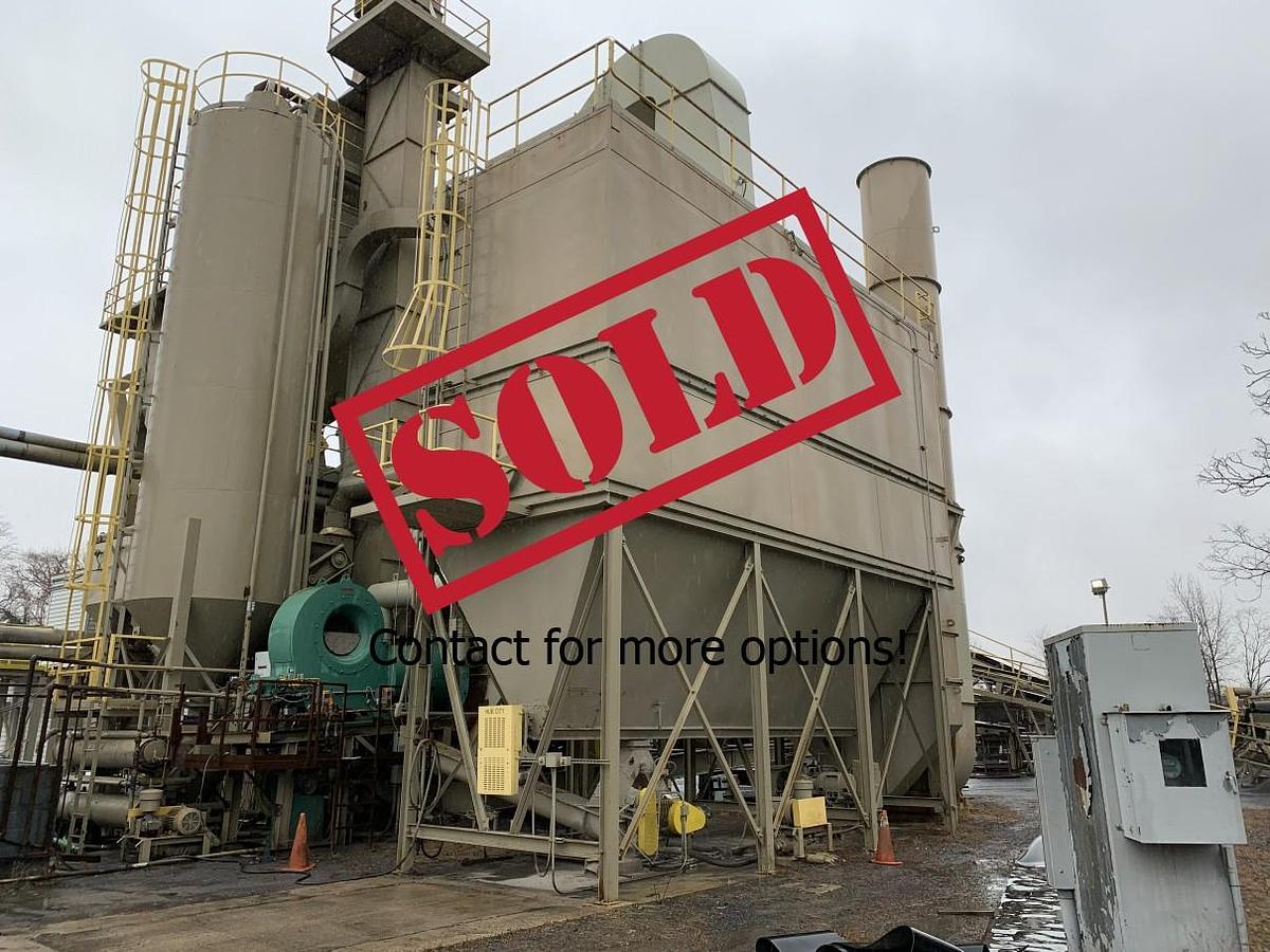 Used Stansteel 70,000 ACFM Stationary Pulsejet Baghouse