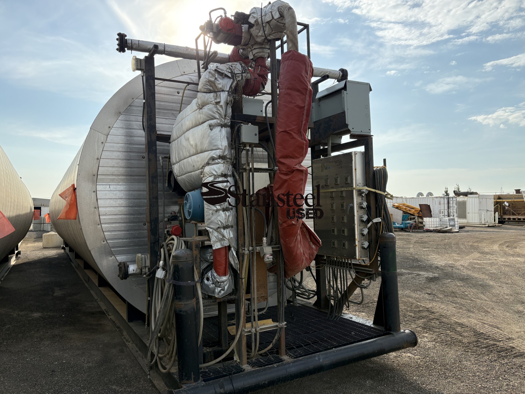 Used Complete 400 TPH Portable Counterflow Drum Plant