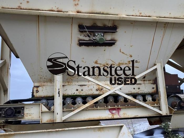 Used Astec 9' x 11' Five (5) Bin Stationary Cold Feed System