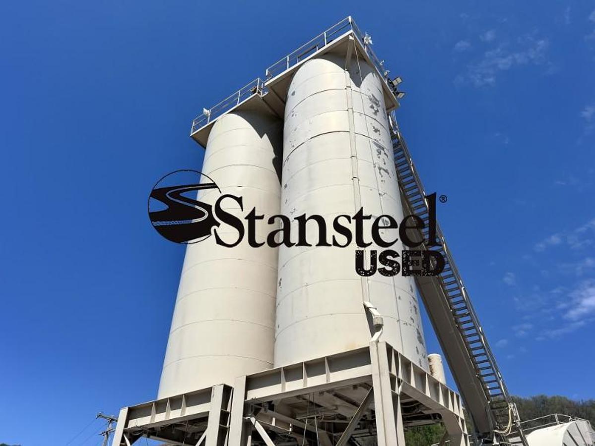 Used Stationary 250TPH Parallel Flow Drum Plant