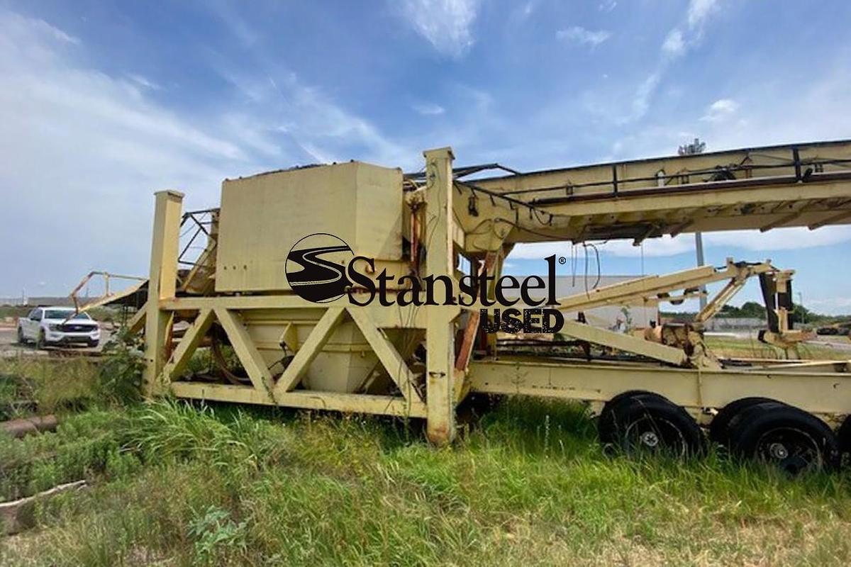 Used CMI Portable 95 Ton Self-Erect Storage Silo