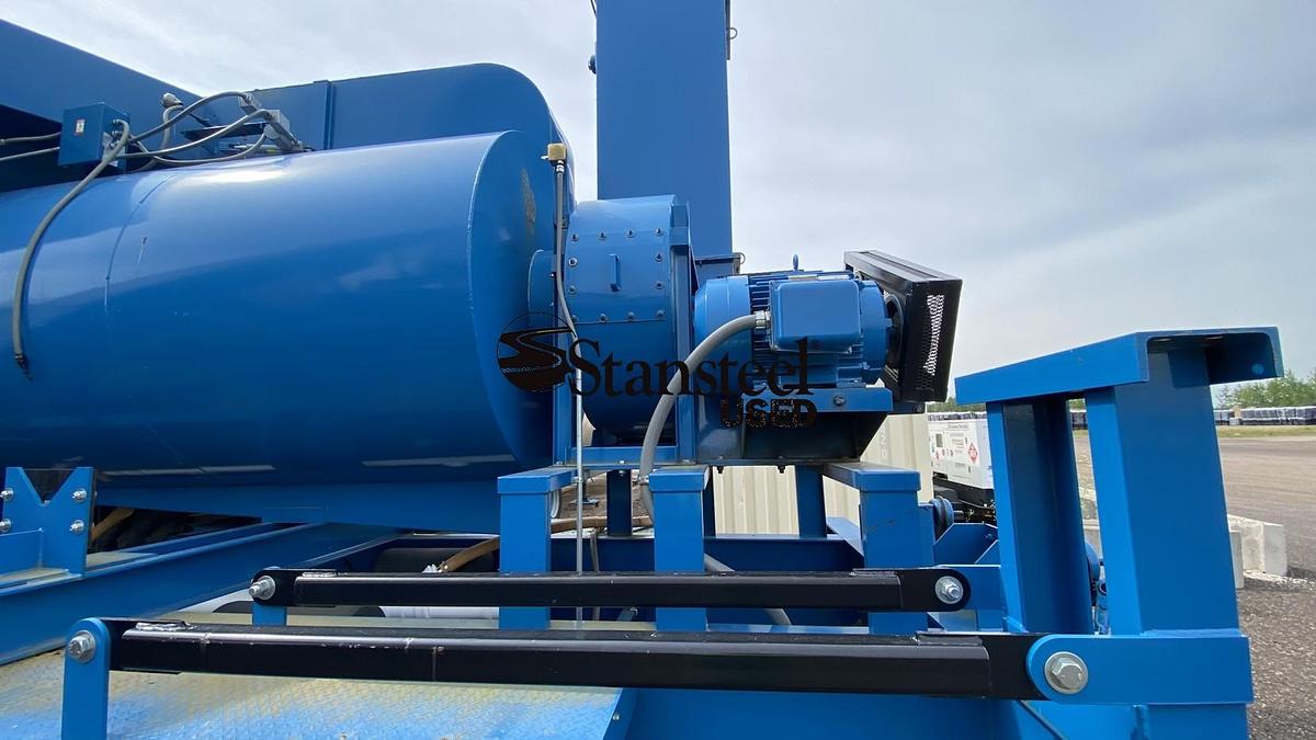Used ADM Portable Parallel Flow Drum Mix Plant
