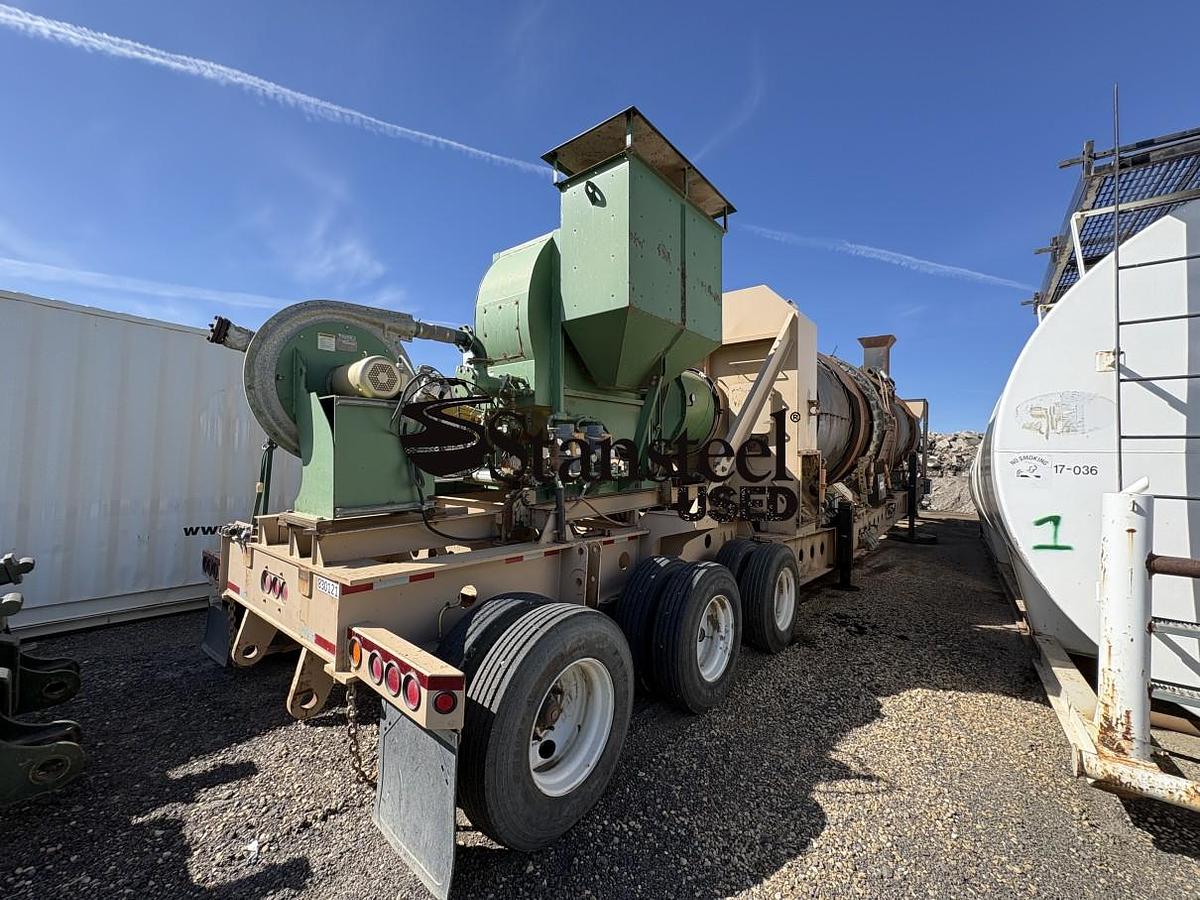 Used Complete 400 TPH Portable Counterflow Drum Plant
