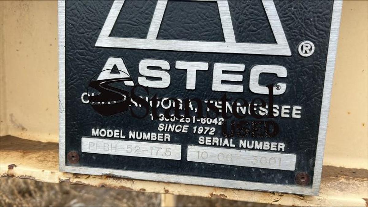 Used Astec 56,000 CFM Portable Baghouse