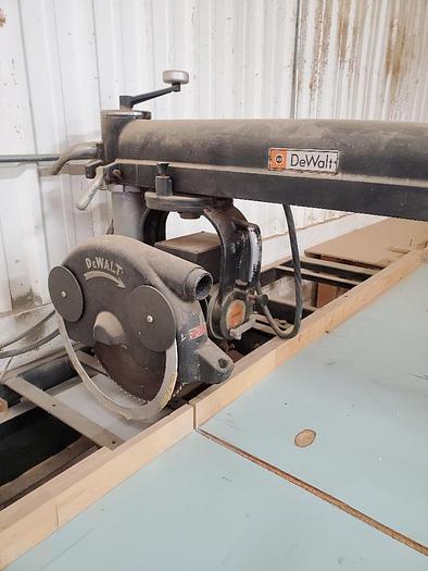 Used Dewalt 14" Radial Arm Saw