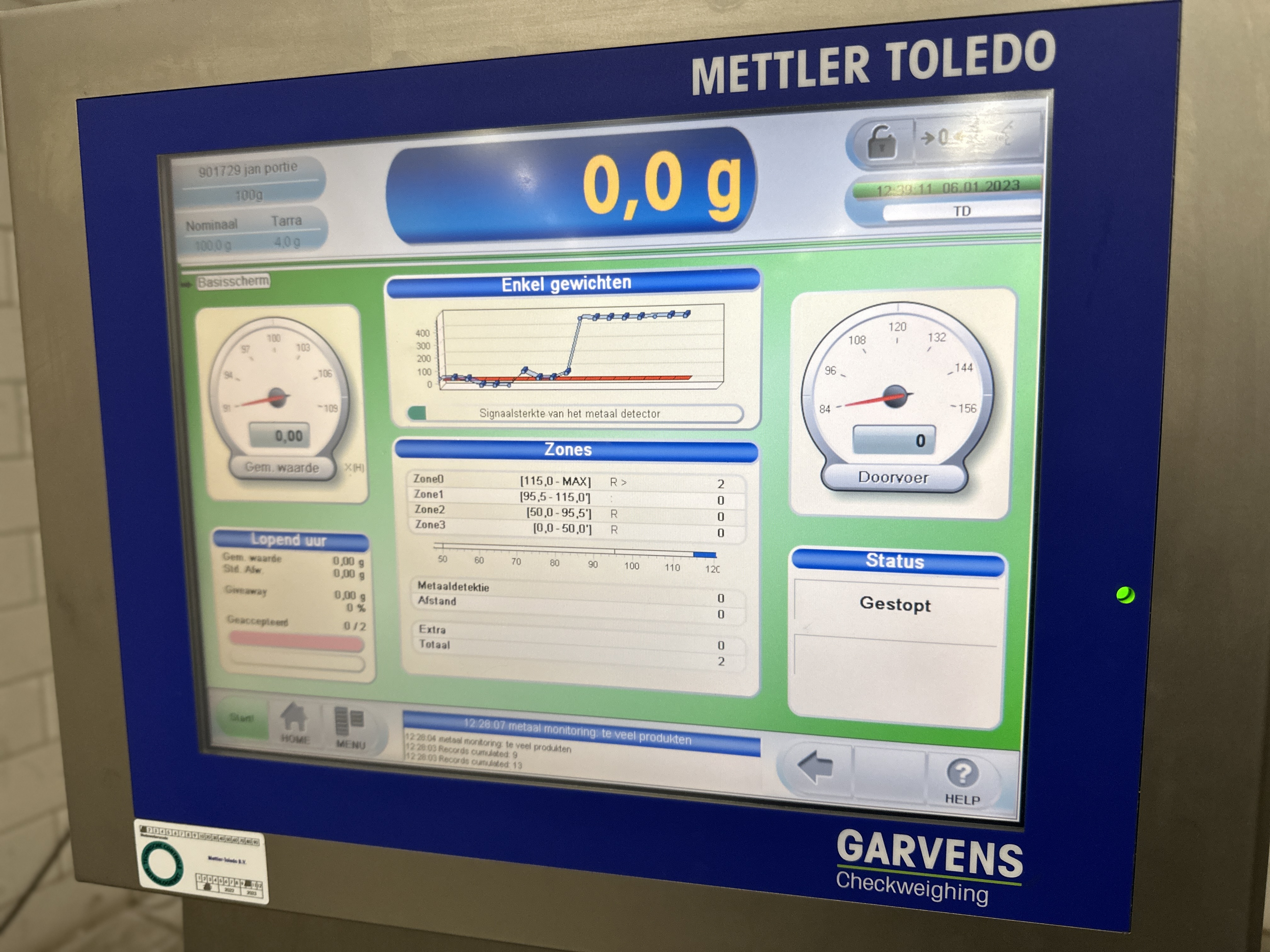 Used 2010 Mettler Toledo Garvens XS 3 CC