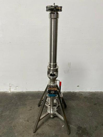 Used Prochrom HPLC Stainless Steel Preparative Chromatography Column 3.5" x 20" 100 bar 1450 PSI