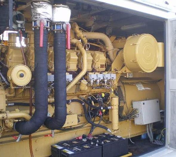 Usato Gruppo di Cogenerazione, con n. 4 generatori motore a gas CATERPILLAR G3512 SITA/110 OW - 3.600 KVA
