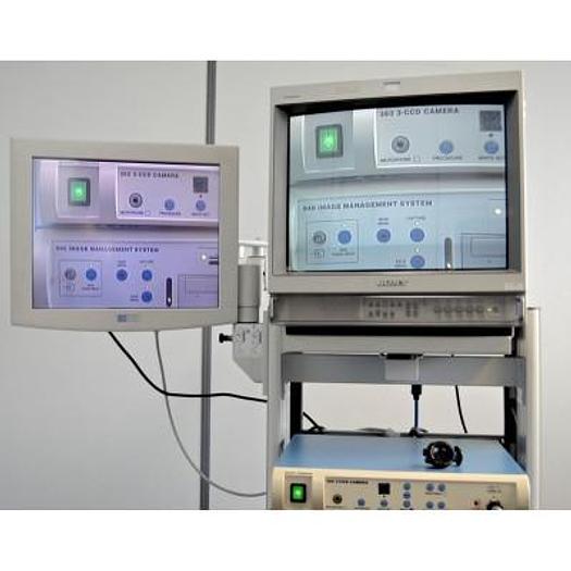 D'occasion COLONNE DE COELIOCHIRURGIE SMITH ET NEPHEW avec CAMERA 3CCD et 2 OBJECTIFS