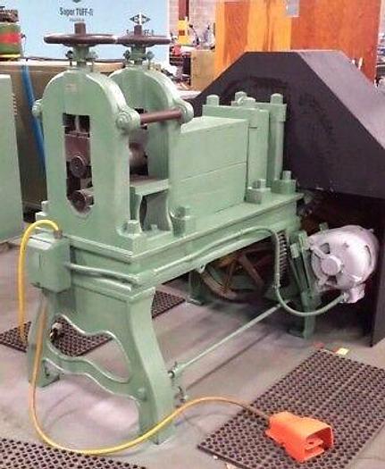 Used Rolling Mill 4 x 8 inch 2 HI 2HP Roll Flat Stock for coins coining silver gold