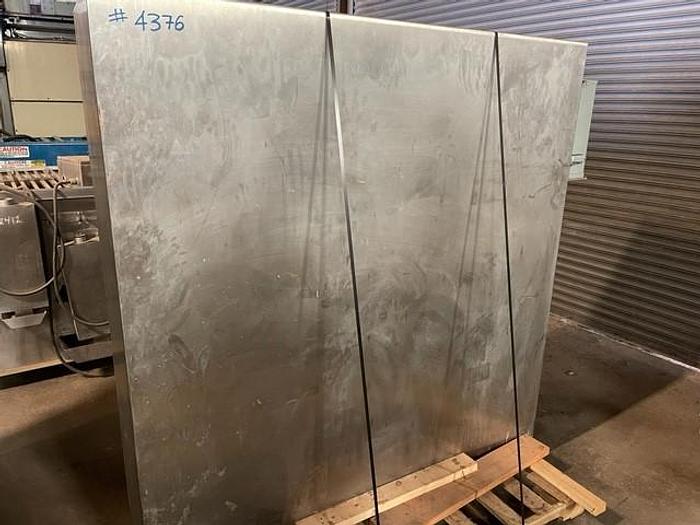Used 2 Door Stainless Steel Control Panel