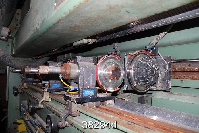 Used Beloit DEP156 110" Face 2-Drum Slitter Rewinder #38294