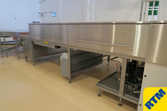 Used Enrobing Line, Cooling Tunnels & Temperers