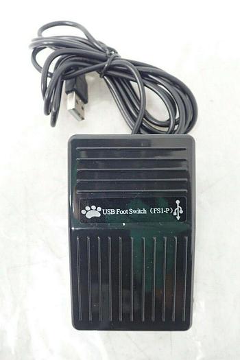 Used PCsensor FS1-P USB Foot Switch Foot Pedal with Software