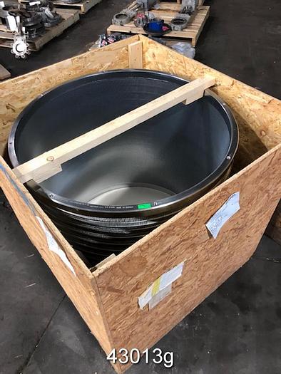 Used Voith MSM 08/08 Tertiary Fine Screen Valeo Design P 05-35-10 Profile .20mm Slots #43013