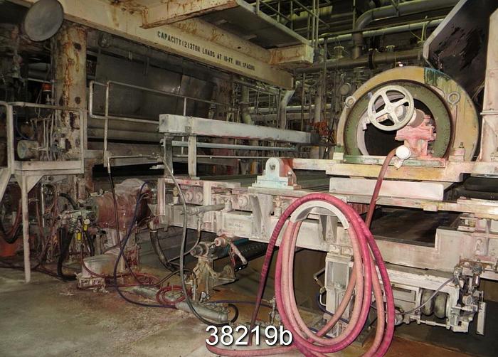 Used Mcfab Cantilevered Fourdrinier, 36' Forming Length #38219