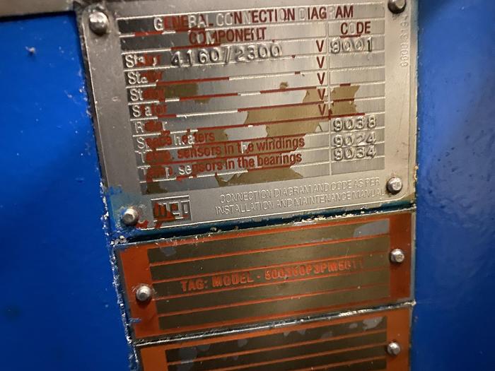 Used INGERSOLL RAND CENTAC AIR COMPRESSOR 500 HP OVERHAULED 2017