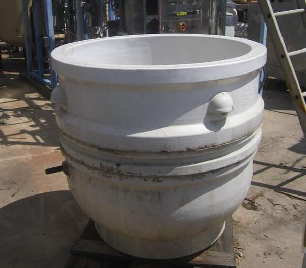 Used Filter, Vac, Ceramic, 36" Dia, Mdl P-55, White #S739810