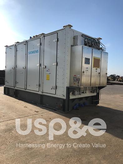12.9 MW 2014 New Siemens SGT-400 Dual Fuel Gas Turbine