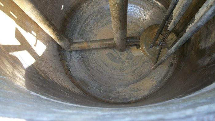 Used Tank, 441 Gallon, S/st, Jkt, Agit, 44" x 66", DB/FT, RAS #C741854