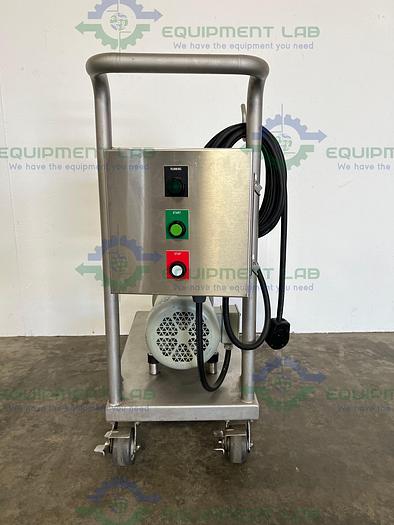 Used Pfizer Inc  FPX712 CIP Pump  Skid w/ Baldor Reliance L3606T Motor 115/230V