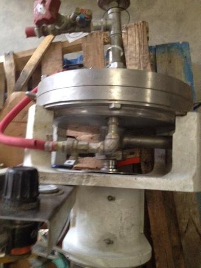 Used 14" OAKES CONTINUOUS MIXER - SANITARY S/S - 15 HP