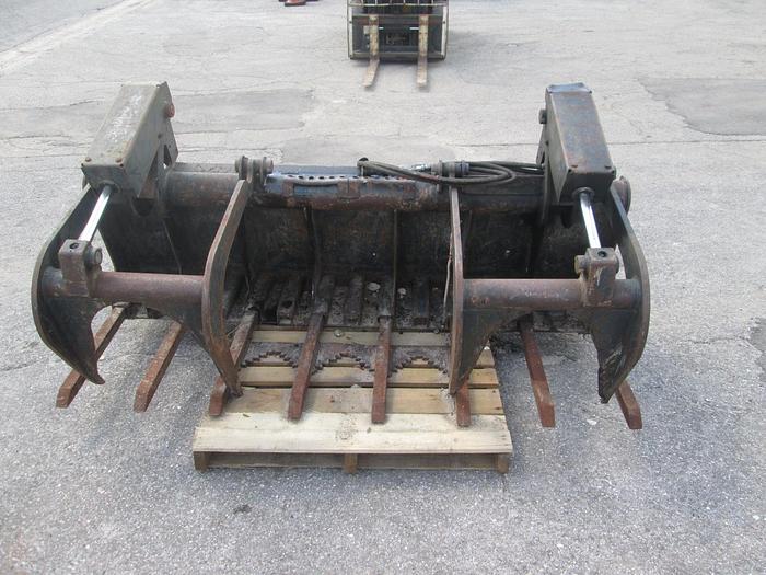 Used Bobcat Skid Steer Grapple Rake