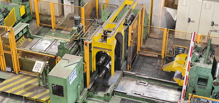 Used GUIDA   750mm x 14mm S.S. Slitting Line (Used) #4362