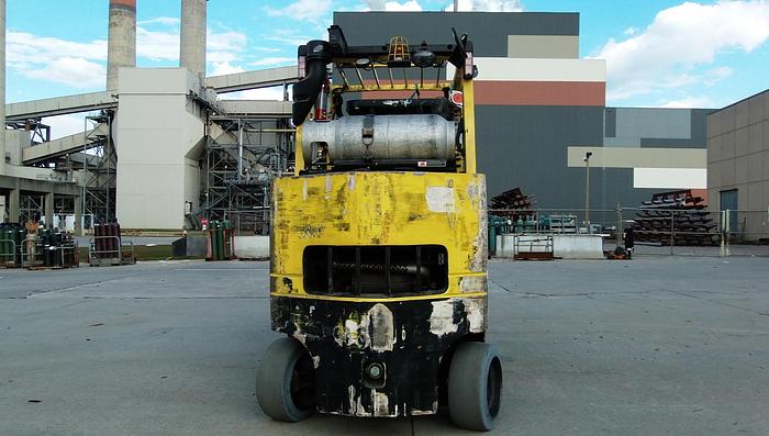 Used 12,000 POUND HYSTER MODEL S120FTPRS LOW MAST ROLL CLAMP FORKLIFT 2018