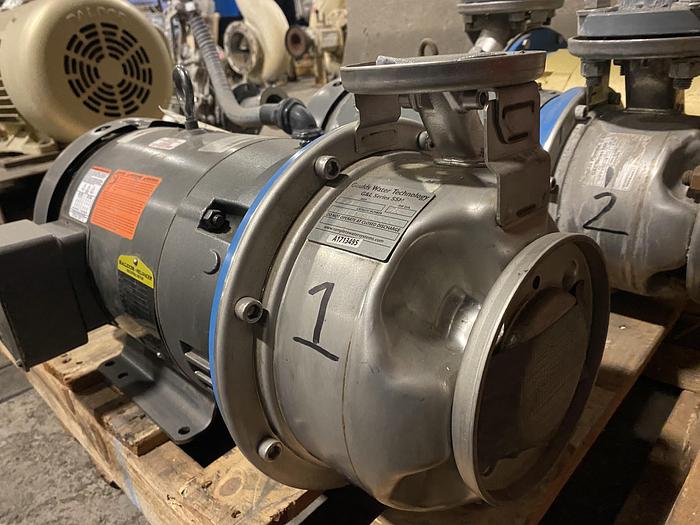 Used GOULDS WATER TECHNOLOGY G&L SERIES SSH 1 X 2 - 8 PUMP UNUSED SPARE