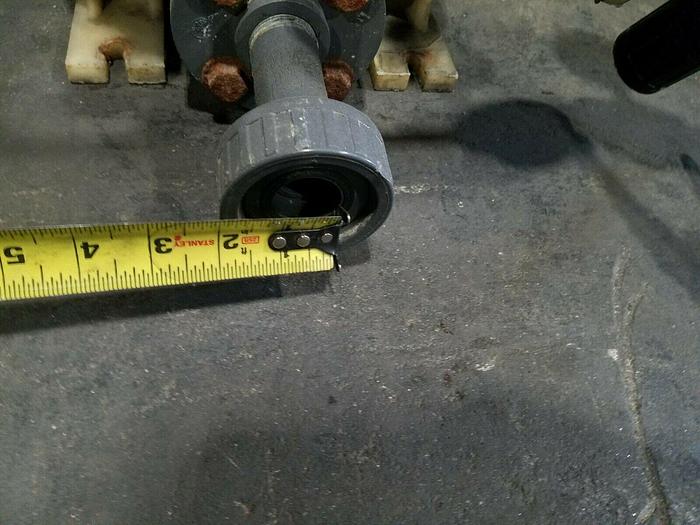 Used 1" Diaphragm Pneumatic Pump for water or chemical in unknown condition