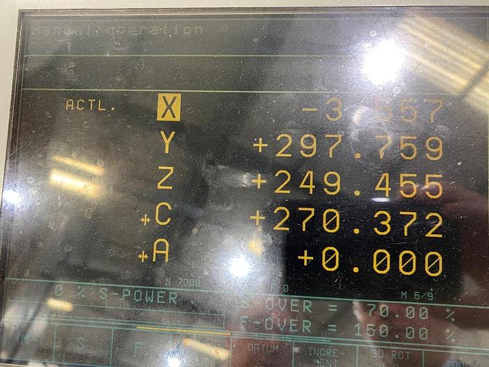 Used 2000 Mikron UCP 600 5 Axis Machining Center