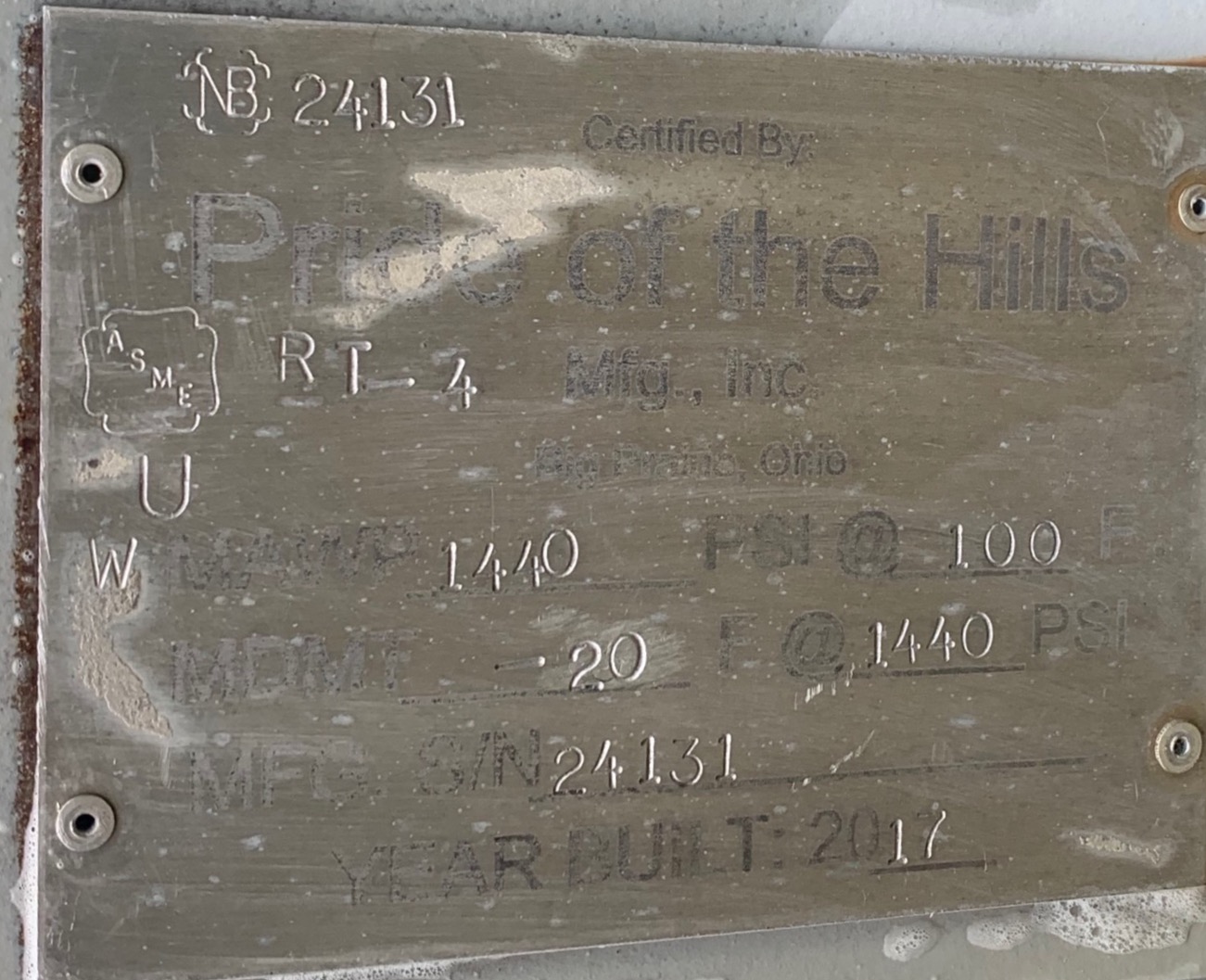 Separator, Horizontal, 2P, 30"x10', 1440