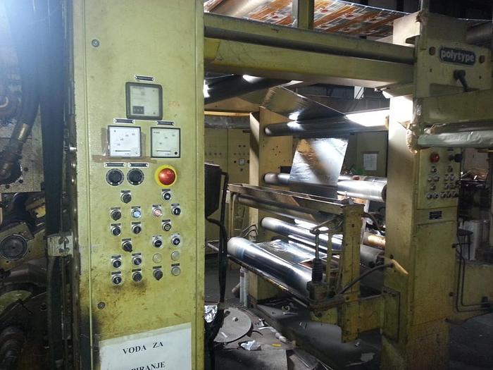 Used POLYTYPE laminator – 1200 mm – year 1989