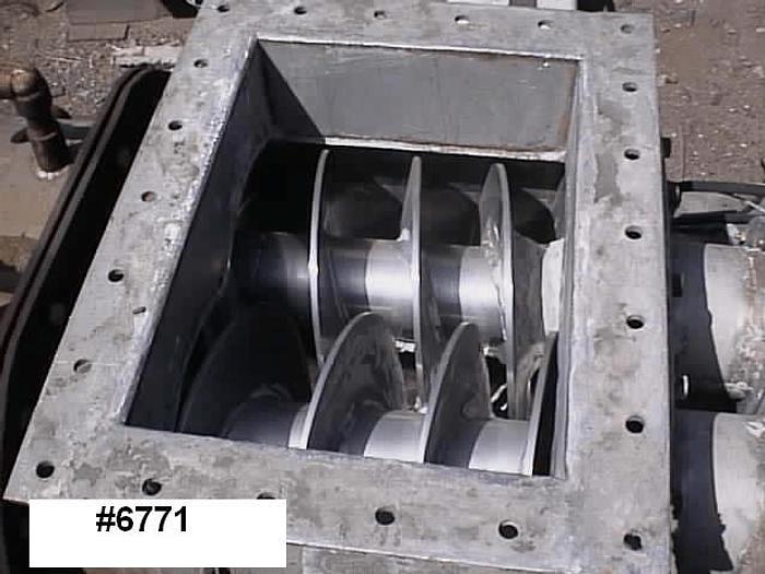 Used 12 IN. X 5 FT. 6 IN. CHRISTIAN TWIN SCREW EXTRUDER MIXER – S/S